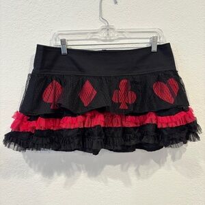 Y2K vintage Tripp NYC tutu Queen of Hearts skirt